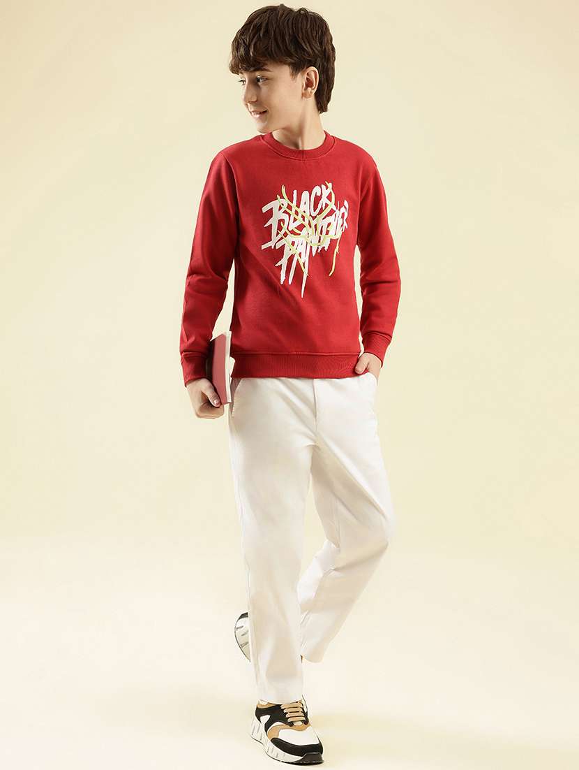 boys printed long sleeve sweatshirt - 21997813 - Standard Image - 5