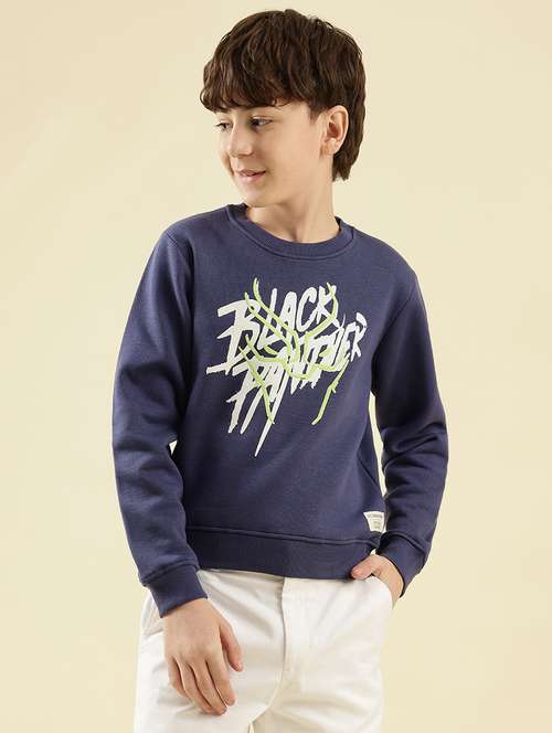 boys printed long sleeve sweatshirt - 21997814 - Standard Image - 0