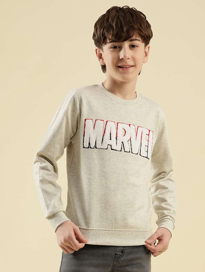 boys printed long sleeve sweatshirt - 21997816 - Zoom Image - 0