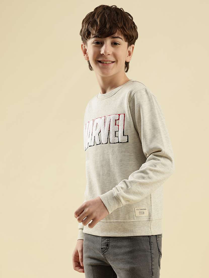 boys printed long sleeve sweatshirt - 21997816 - Standard Image - 3