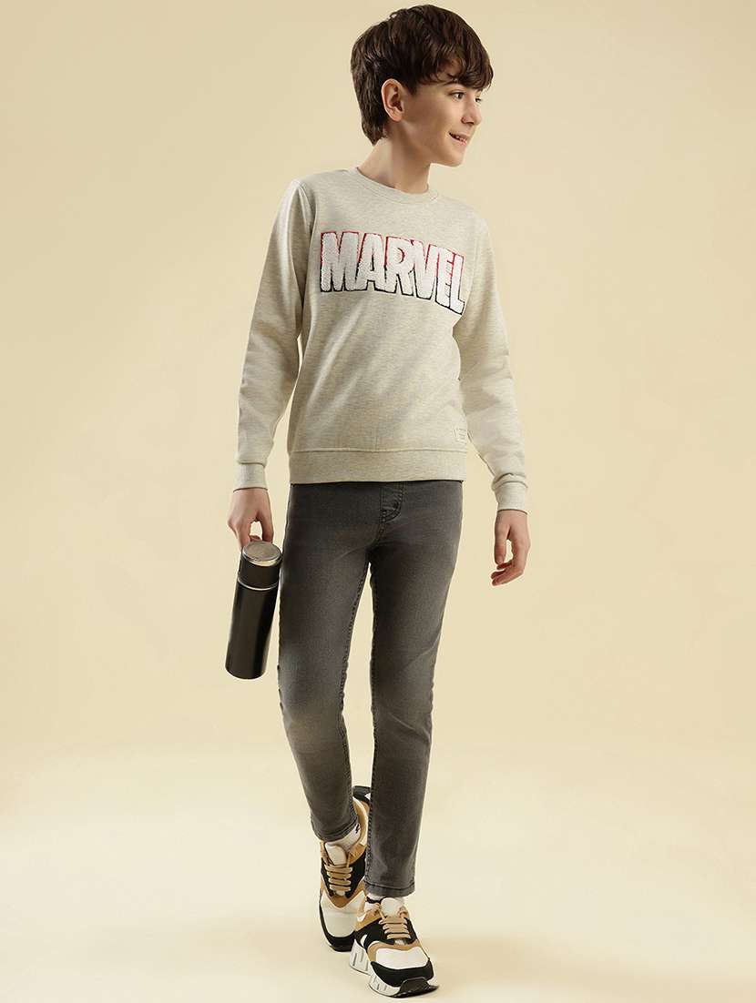 boys printed long sleeve sweatshirt - 21997816 - Standard Image - 5
