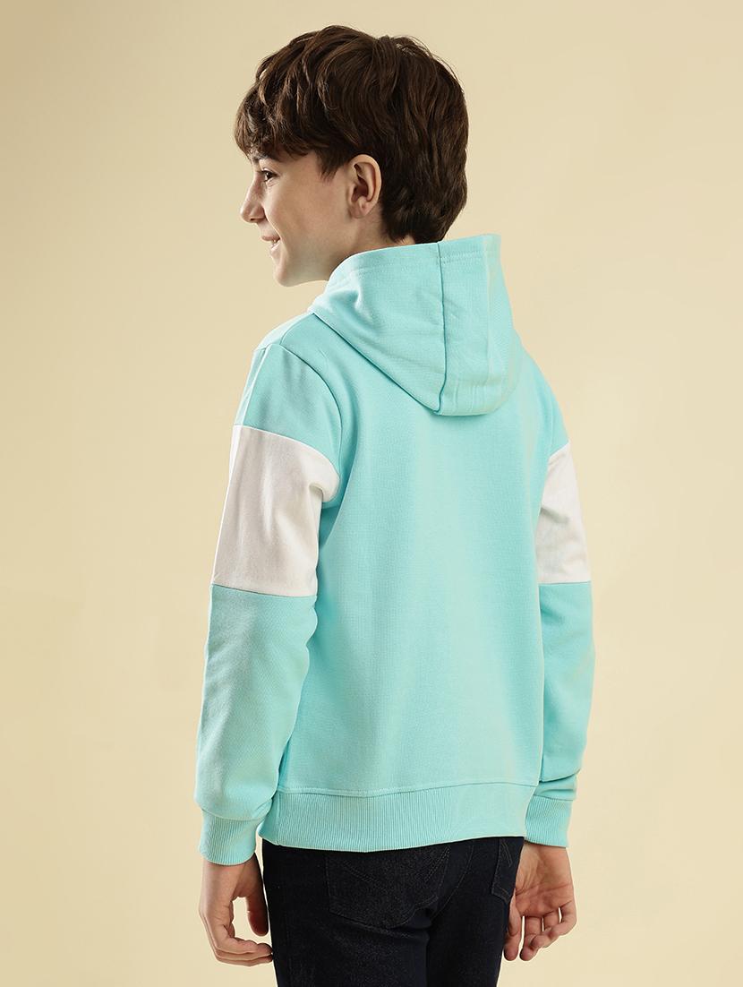 boys printed long sleeve hooded sweatshirt - 21997819 - Standard Image - 3