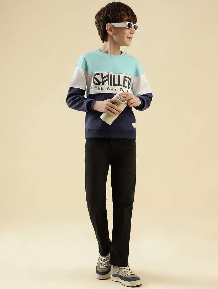 boys printed long sleeve sweatshirt - 21997824 - Standard Image - 5