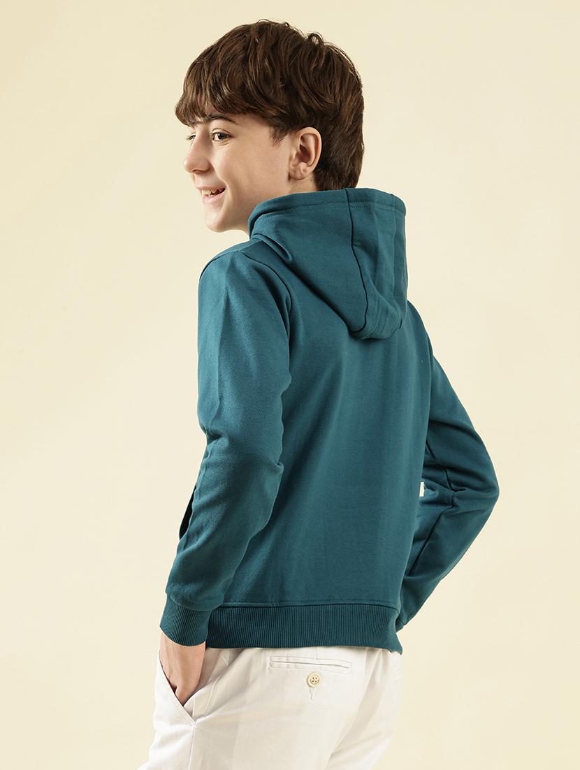 boys printed long sleeve hooded sweatshirt - 21997826 - Standard Image - 3