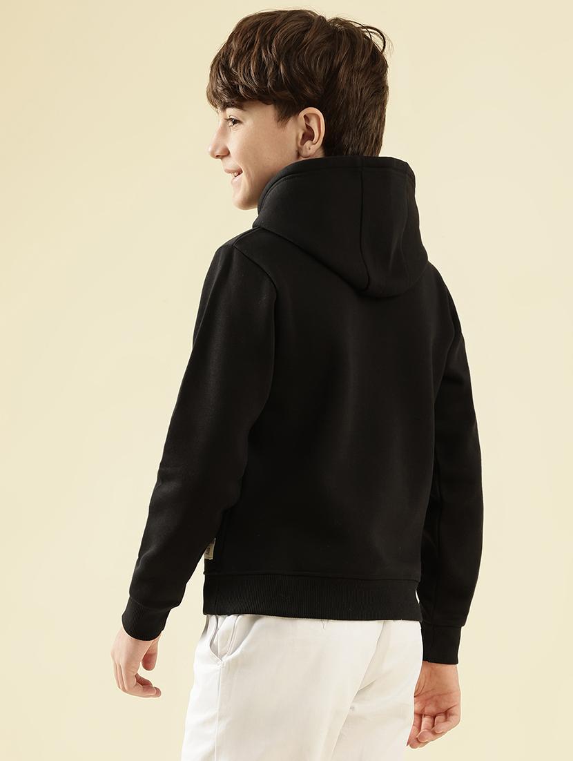 boys printed long sleeve hooded sweatshirt - 21997830 - Standard Image - 3