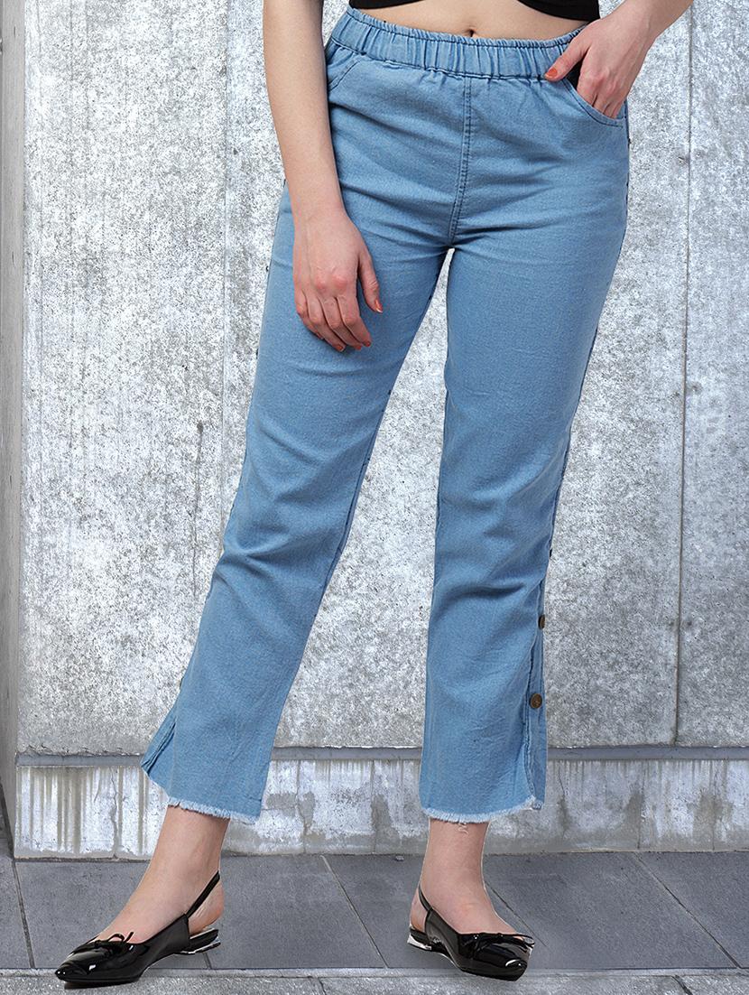 women solid mid rise bootcut jean - 21997906 -  Zoom Image - 0