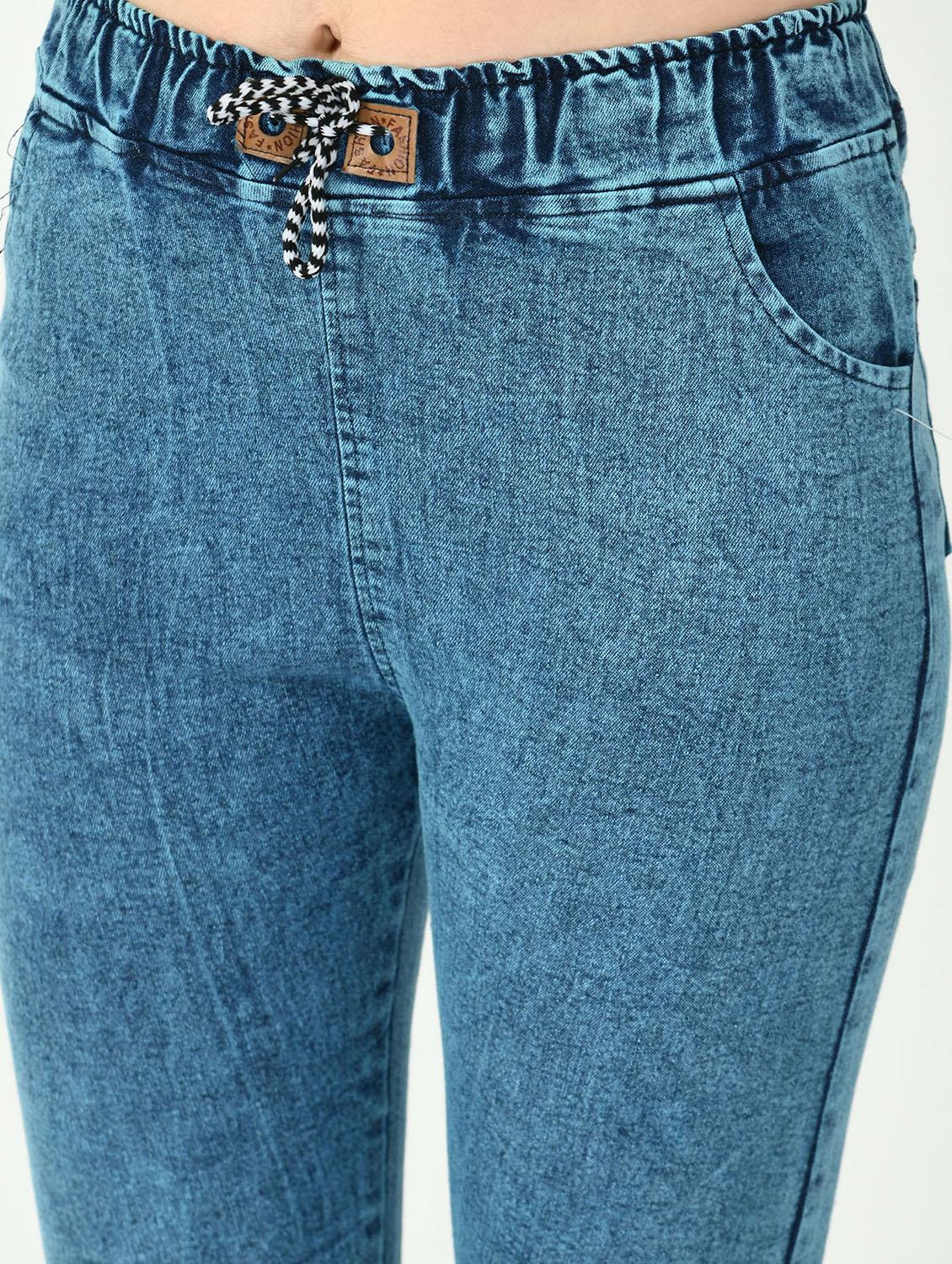 women washed mid rise bootcut jean - 21997914 - Standard Image - 3