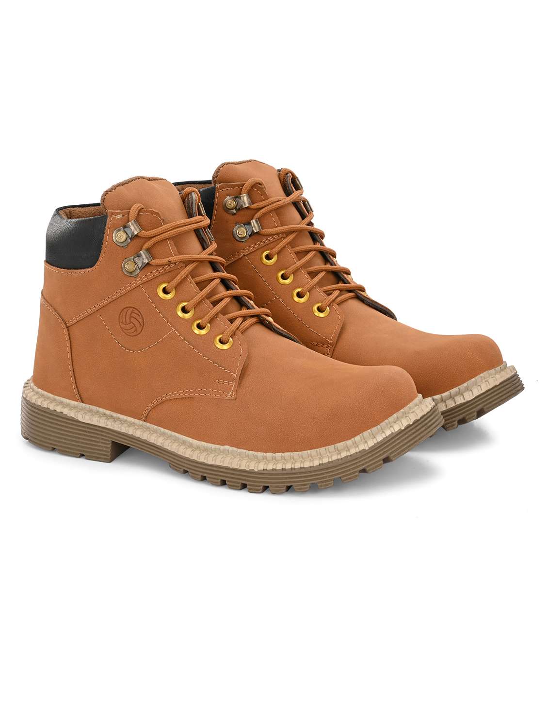 men tan lace up boot - 21998012 - Standard Image - 3