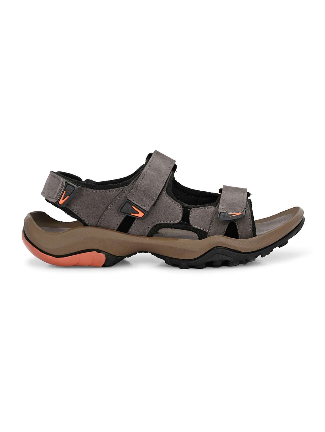 men grey back strap floater - 21998016 - Standard Image - 3