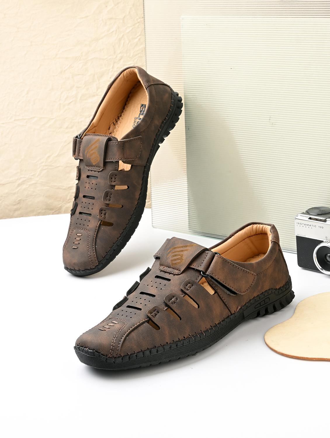 men brown fisherman sandal - 21998028 - Zoom Image - 0
