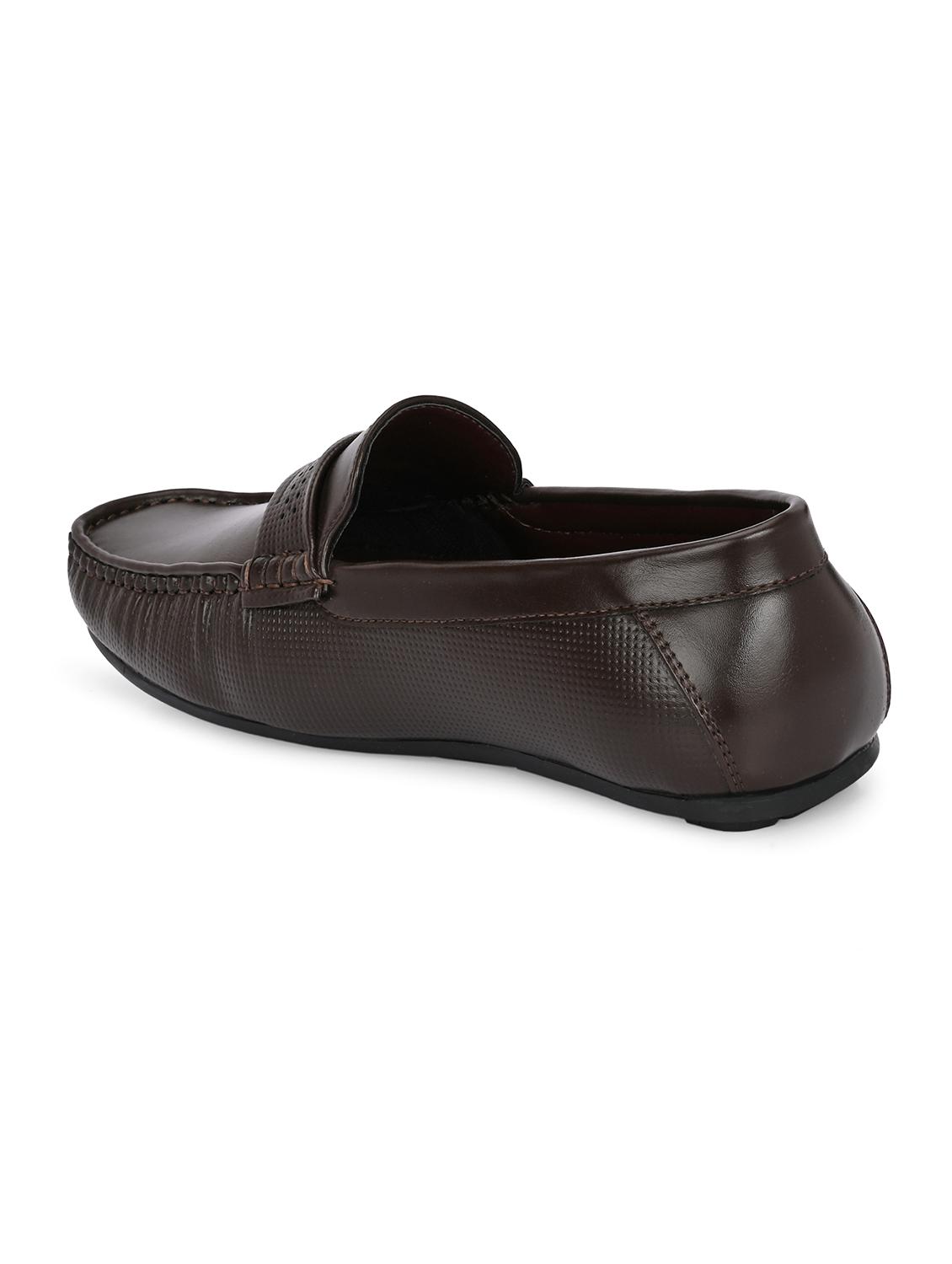 men brown slip on loafer - 21998053 - Standard Image - 3