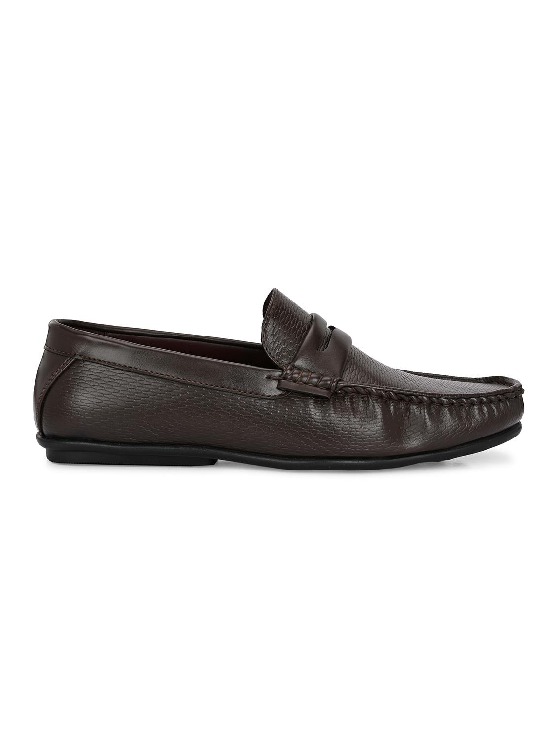 men brown slip on loafer - 21998056 - Standard Image - 3