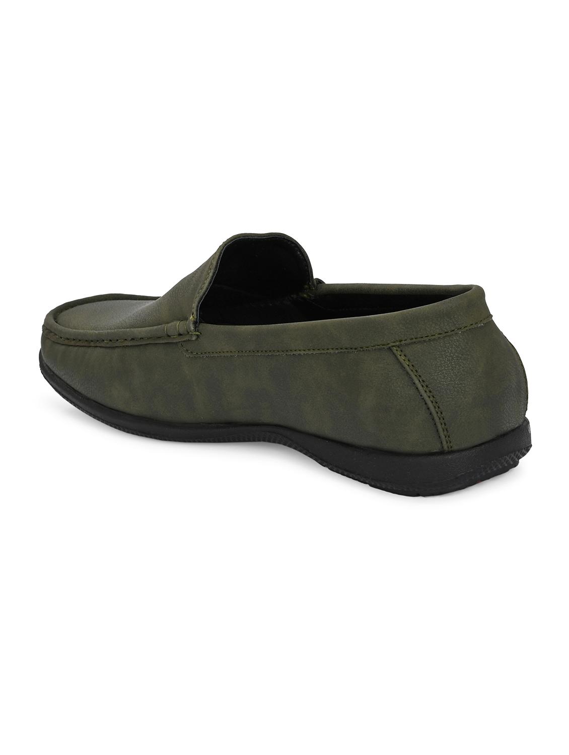 men olive slip on loafer - 21998060 - Standard Image - 3