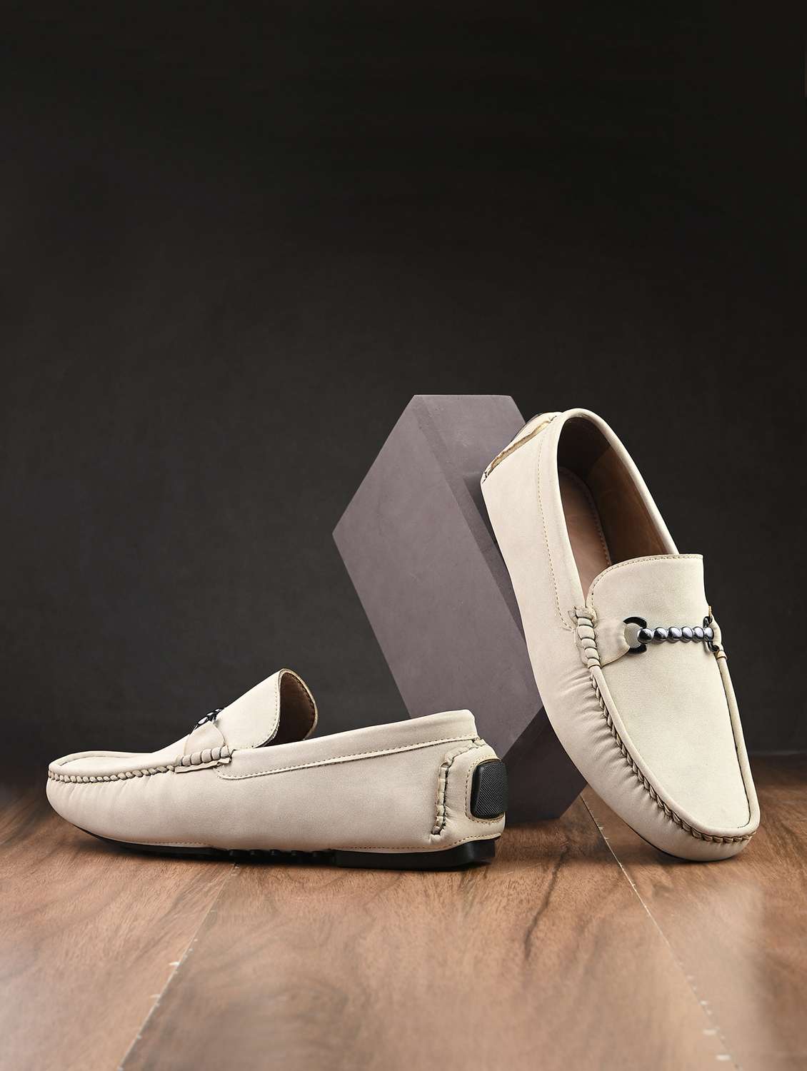 men slip on horsebit loafer