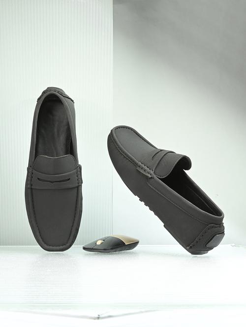 men black slip on loafer - 21998072 - Standard Image - 0