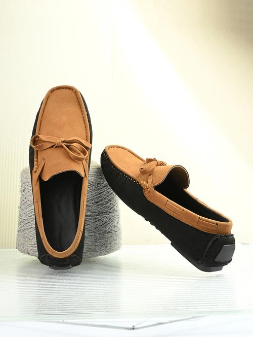 men tan slip on loafer - 21998075 - Standard Image - 0