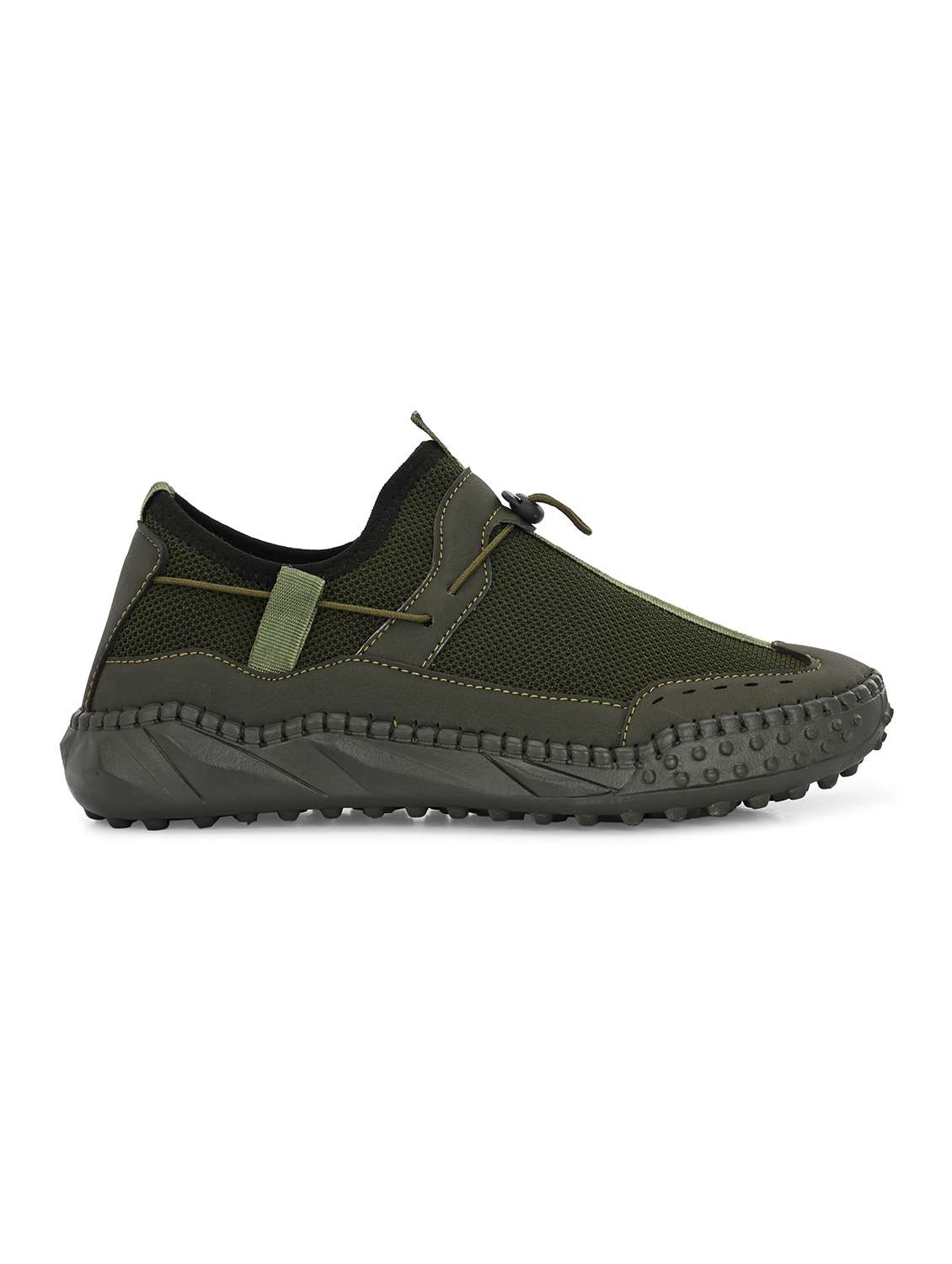 men olive slip on sneaker - 21998091 - Standard Image - 3
