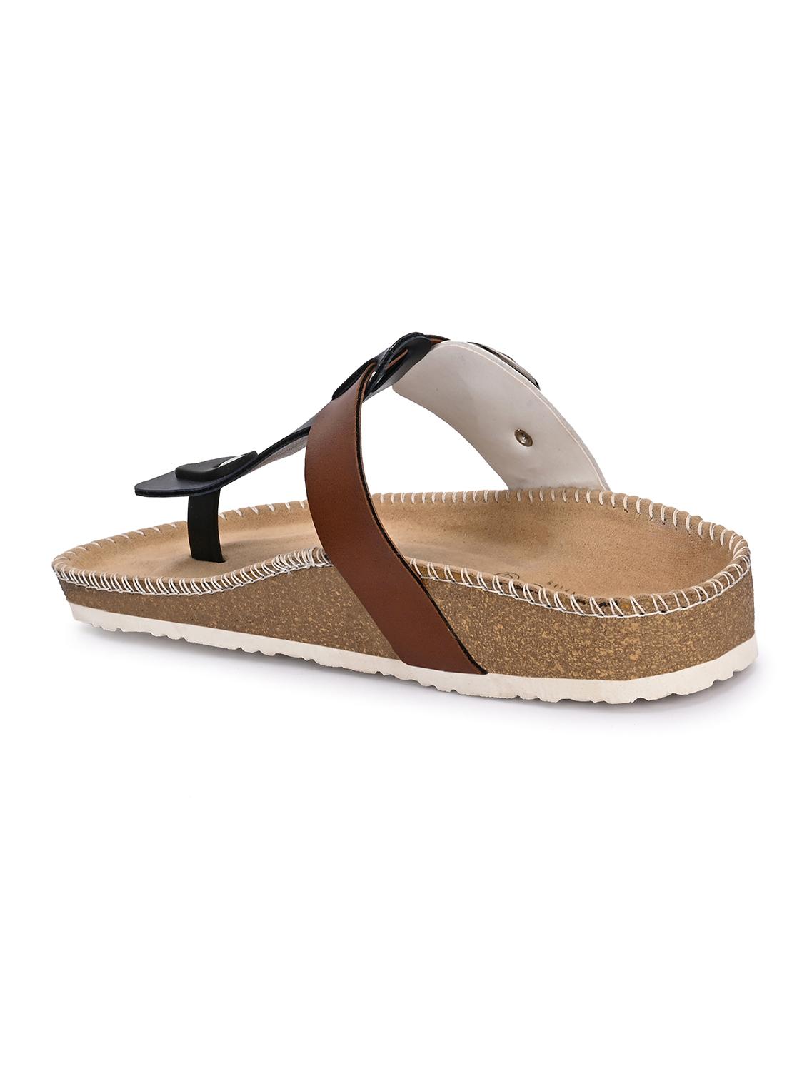 men toe seperator slip on sandal - 21998100 - Standard Image - 3