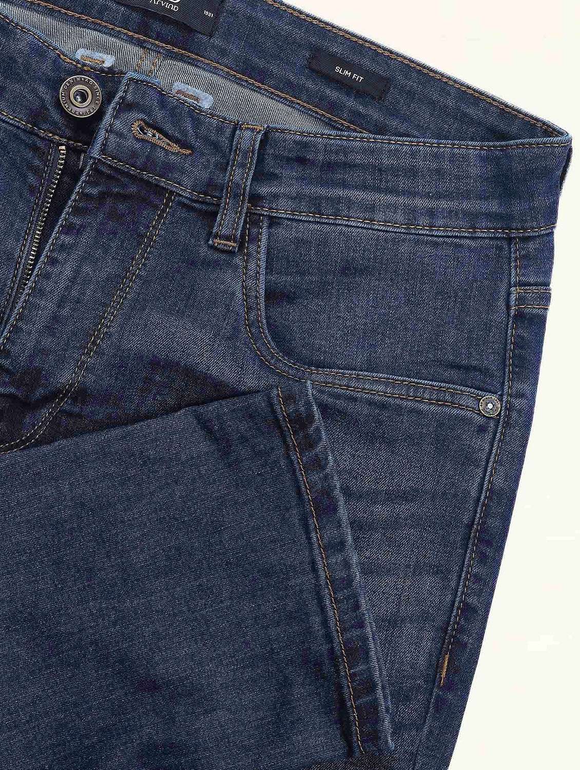 men washed mid rise slim fit jeans - 21998396 - Standard Image - 5