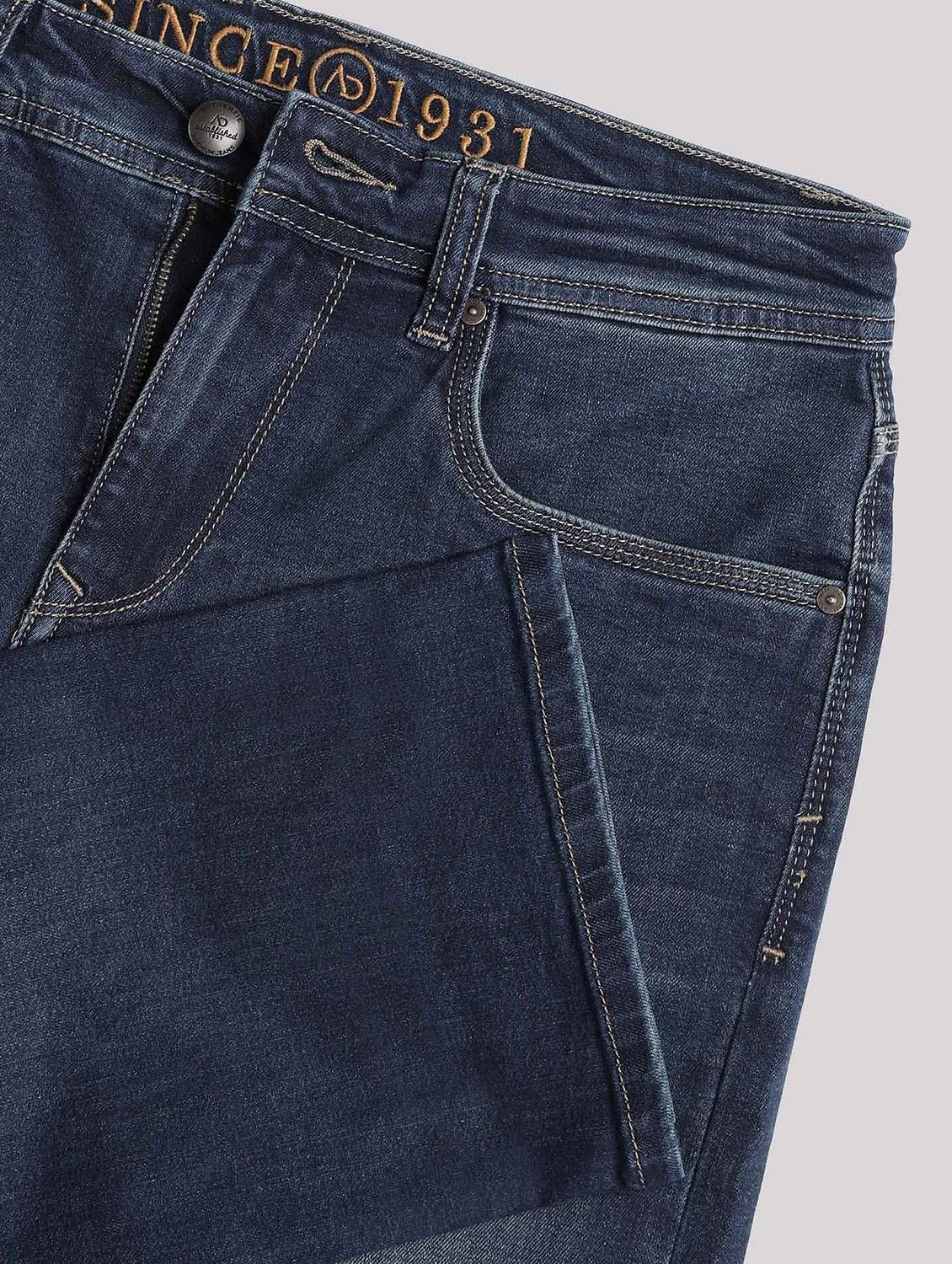 men washed mid rise slim fit jeans - 21998413 - Standard Image - 5