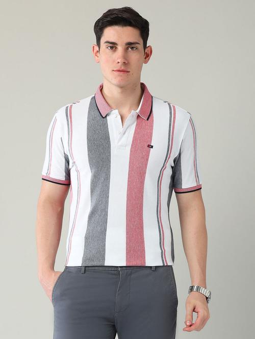 red cotton front print tshirt - 21998418 - Standard Image - 0