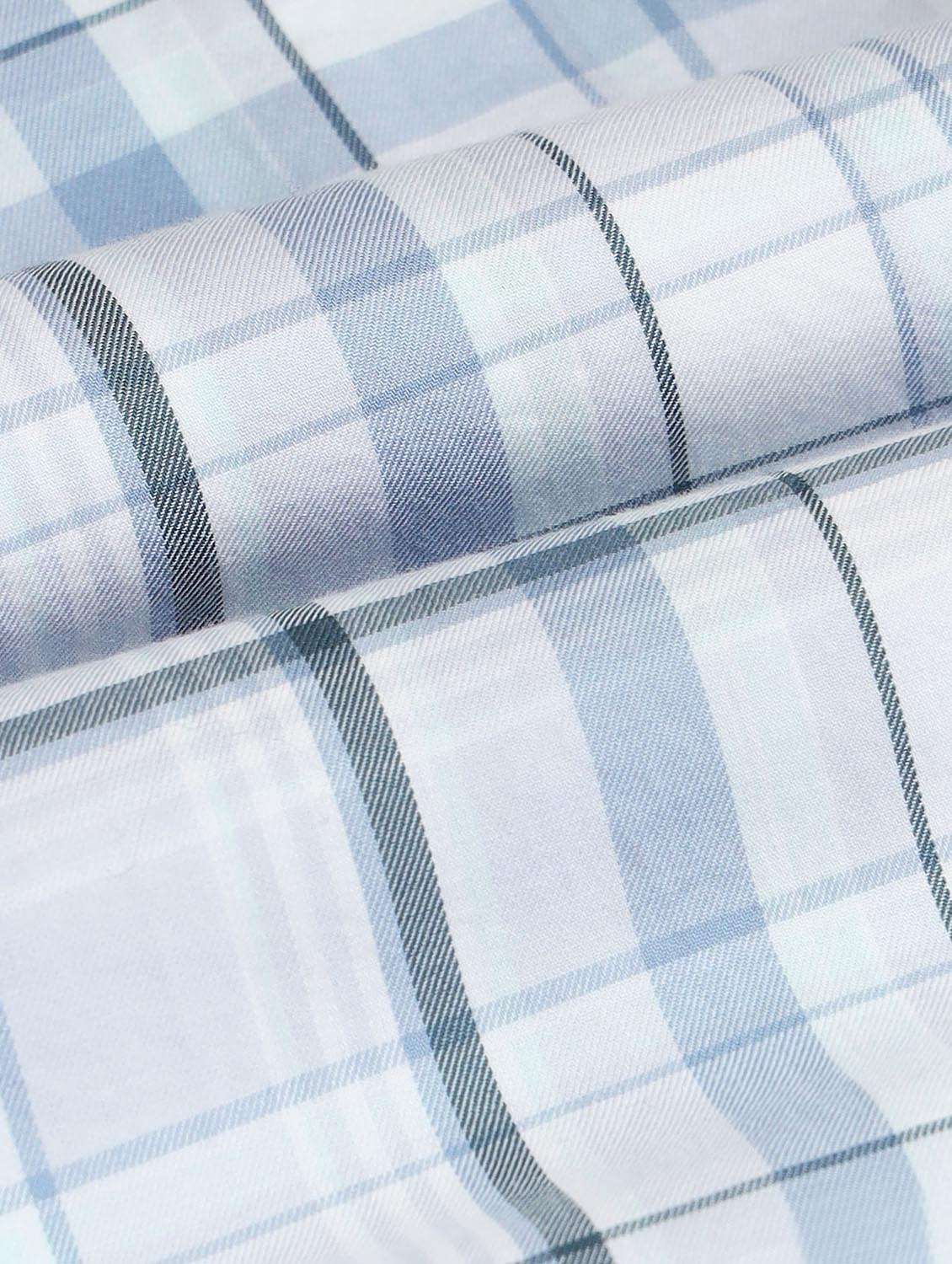 men checkered long sleeve regular fit casual shirt - 21998455 -  Standard Image - 5