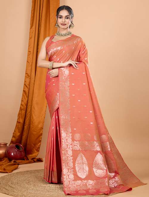 women self design banarasi saree with blouse - 21998523 -  Standard Image - 0