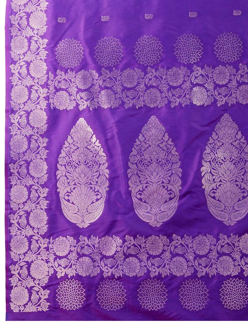 women self design banarasi saree with blouse - 21998524 -  Standard Image - 3