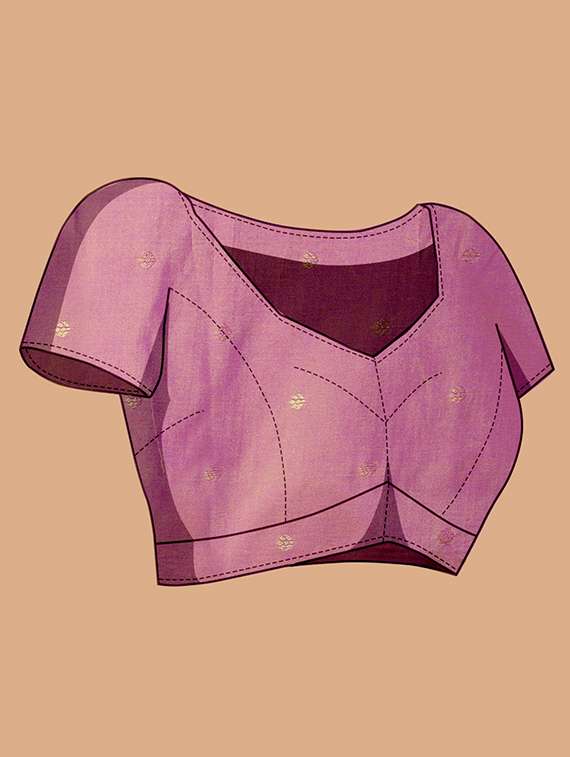 women self design banarasi saree with blouse - 21998530 -  Standard Image - 3