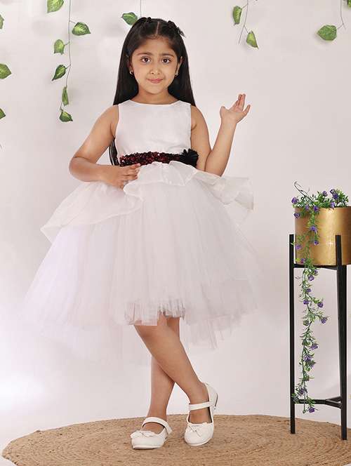 girls soldi sleeveless high low dress - 21998616 -  Standard Image - 0