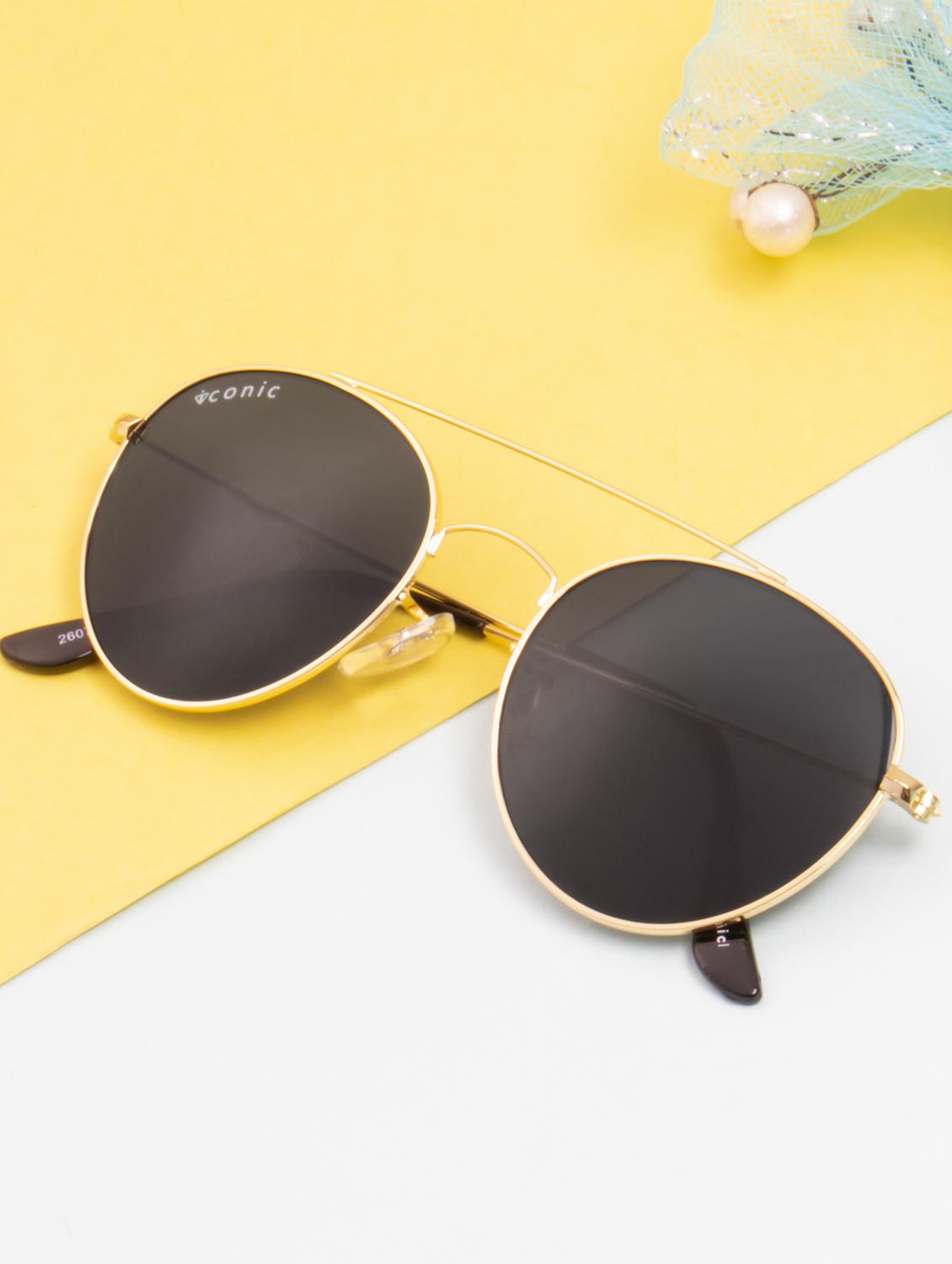 ted smith unisex aviator sunglasses with uv protected lens - 21998686 - Zoom Image - 0