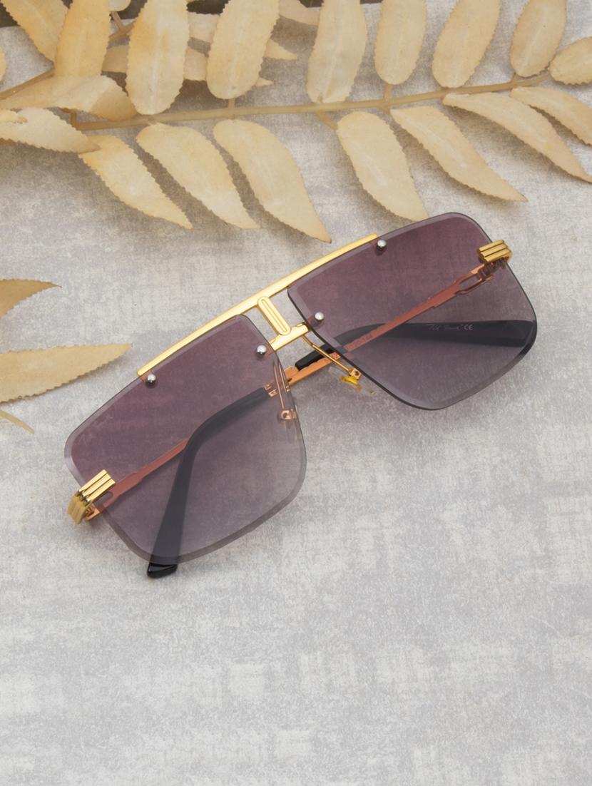 ted smith unisex aviator sunglasses with uv protected lens - 21998688 -  Zoom Image - 0