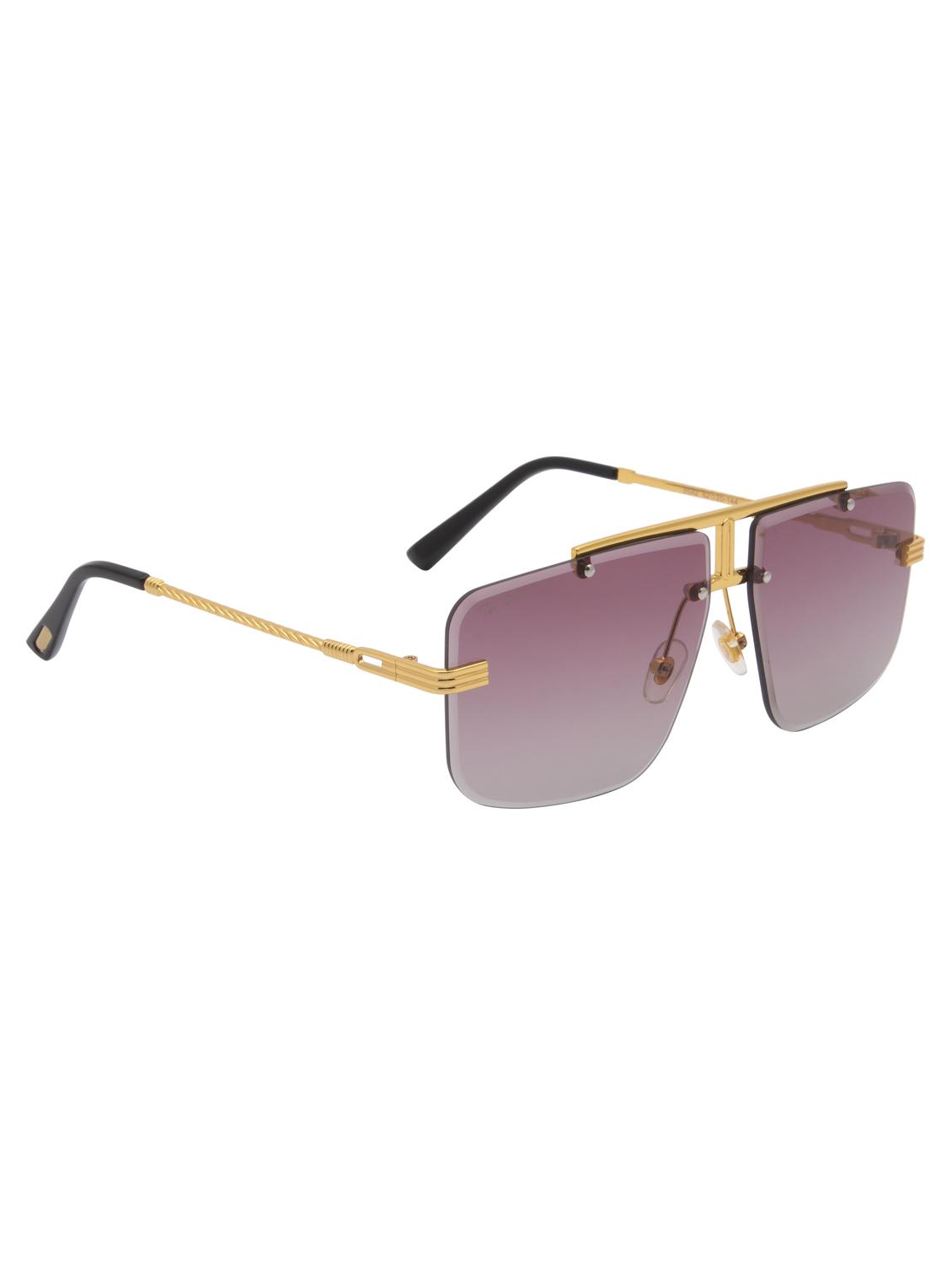 ted smith unisex aviator sunglasses with uv protected lens - 21998688 - Standard Image - 3