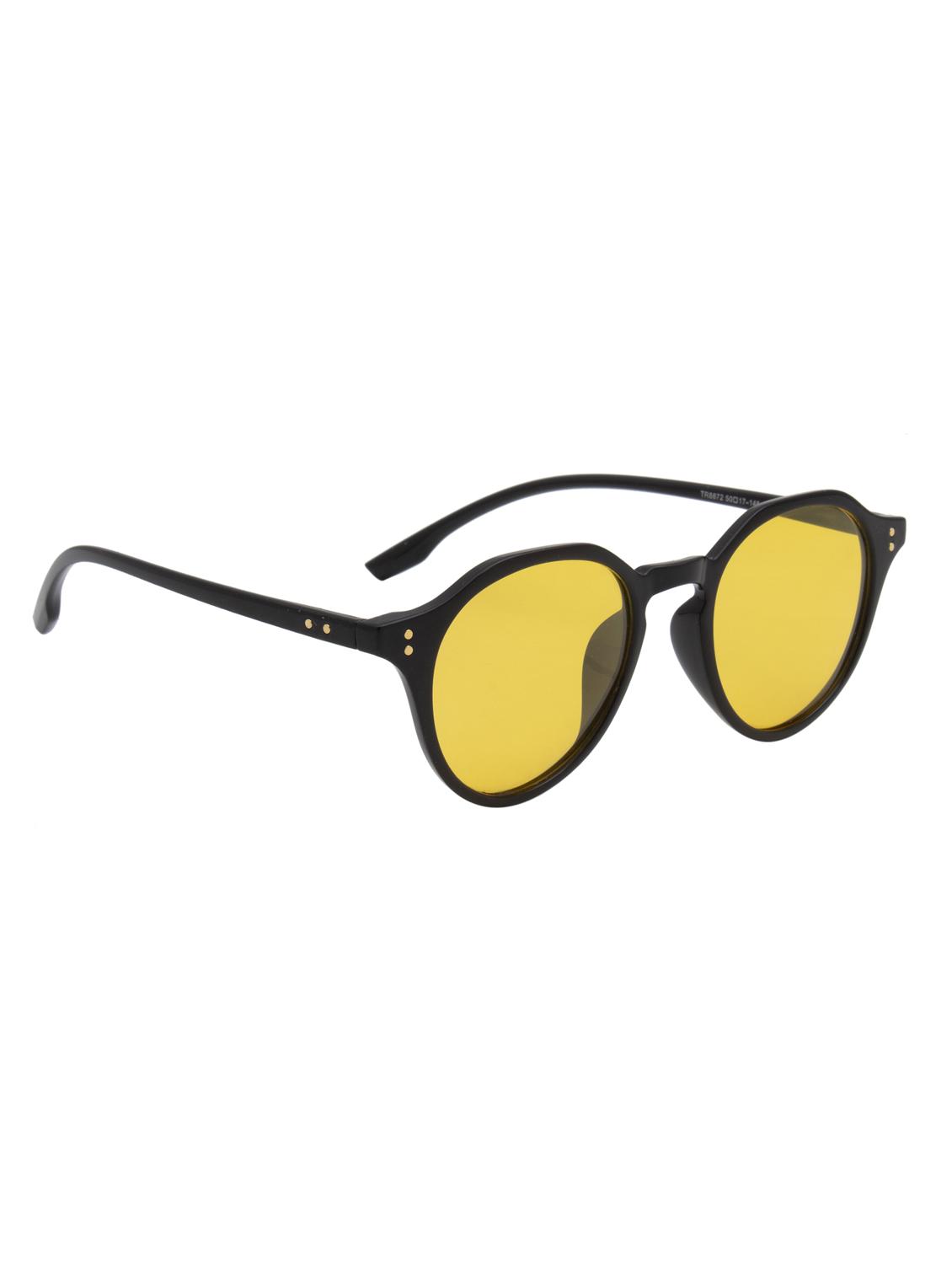ted smith unisex round sunglasses with polarised and uv protected lens - 21998692 - Standard Image - 3