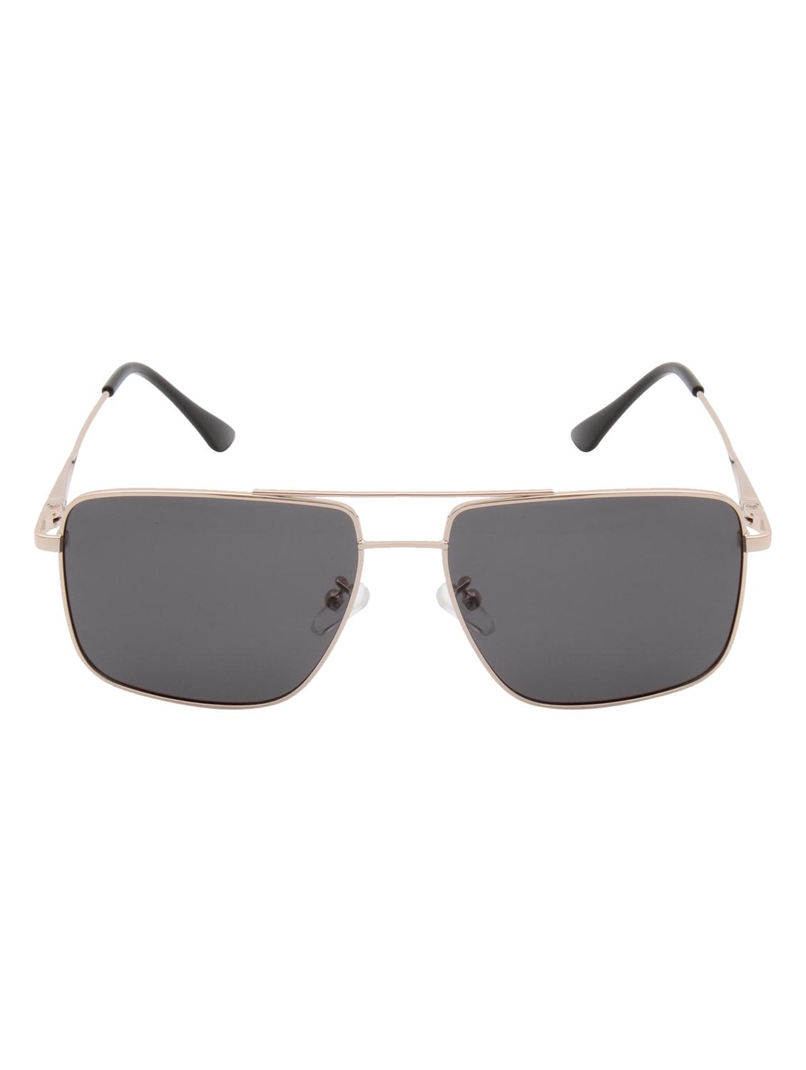 gold berg grey lens & gold-toned aviator sunglasses with uv protected lens - 21998702 -  Zoom Image - 0