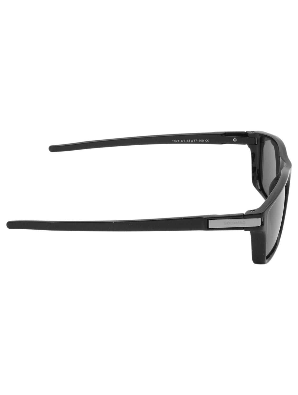 gold berg black lens & wayfarer sunglasses with uv protected lens - 21998704 - Standard Image - 3