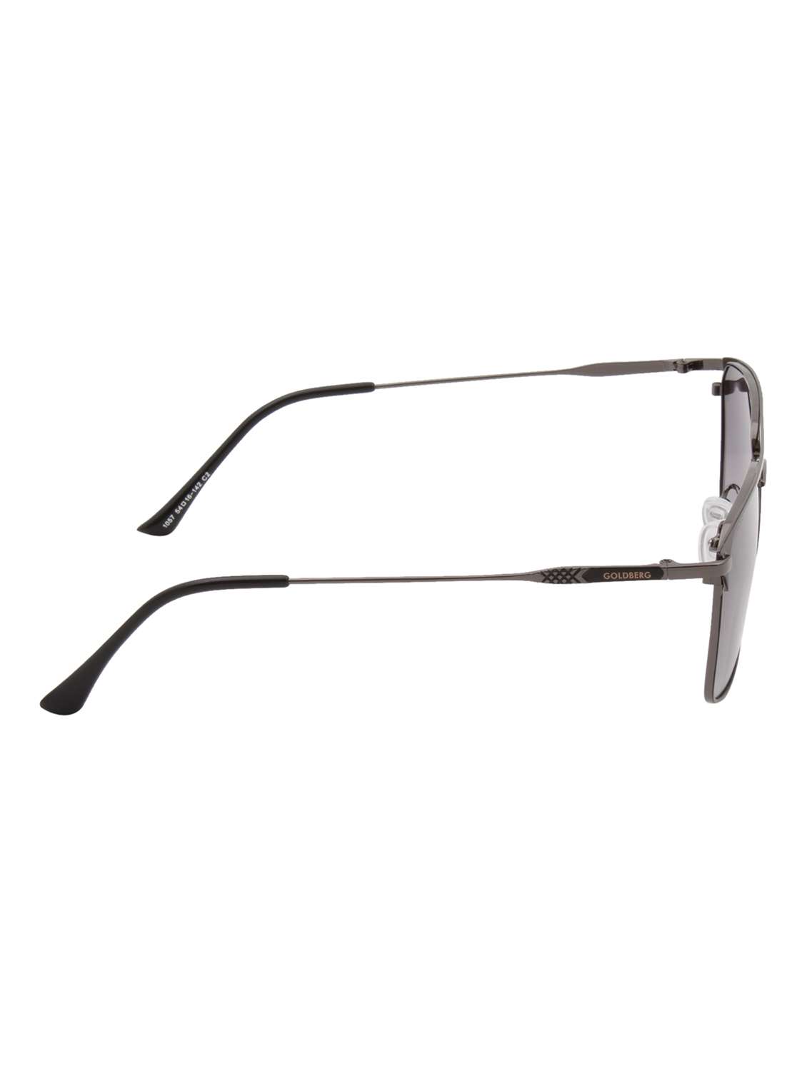 ted smith unisex black premium italian acetate sunglasses with polarized lenses. - 21998705 -  Standard Image - 3