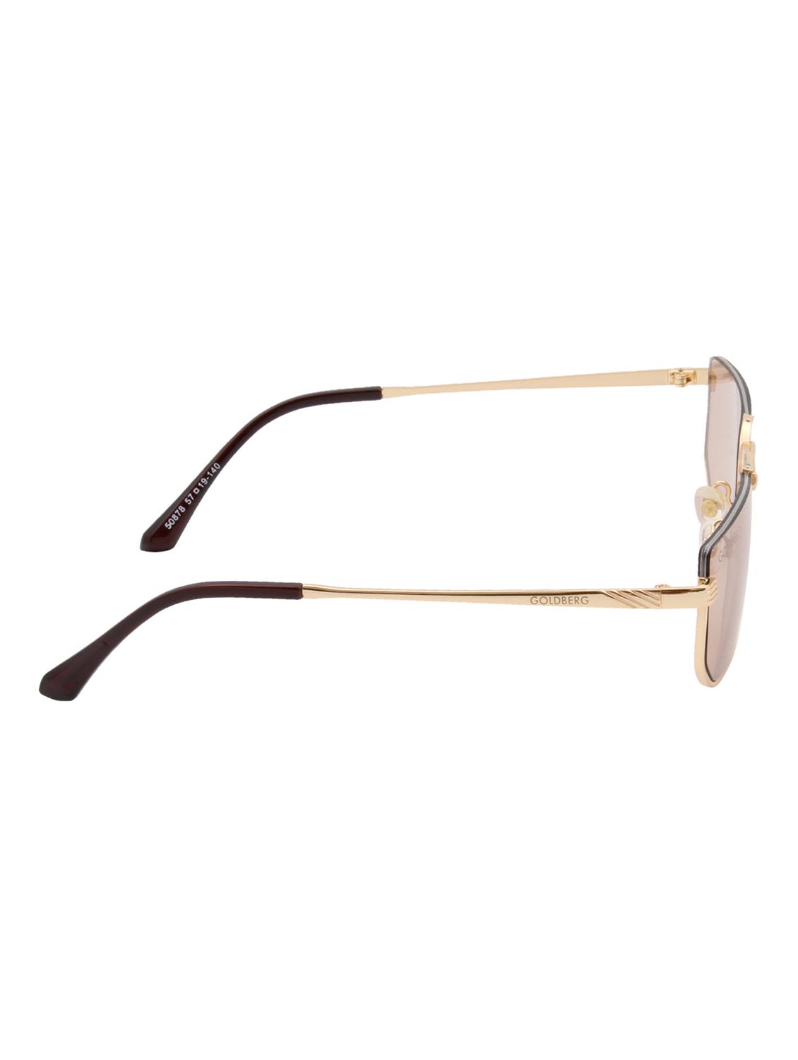 ted smith unisex black premium metal sunglasses with polarized lenses. - 21998708 - Standard Image - 3