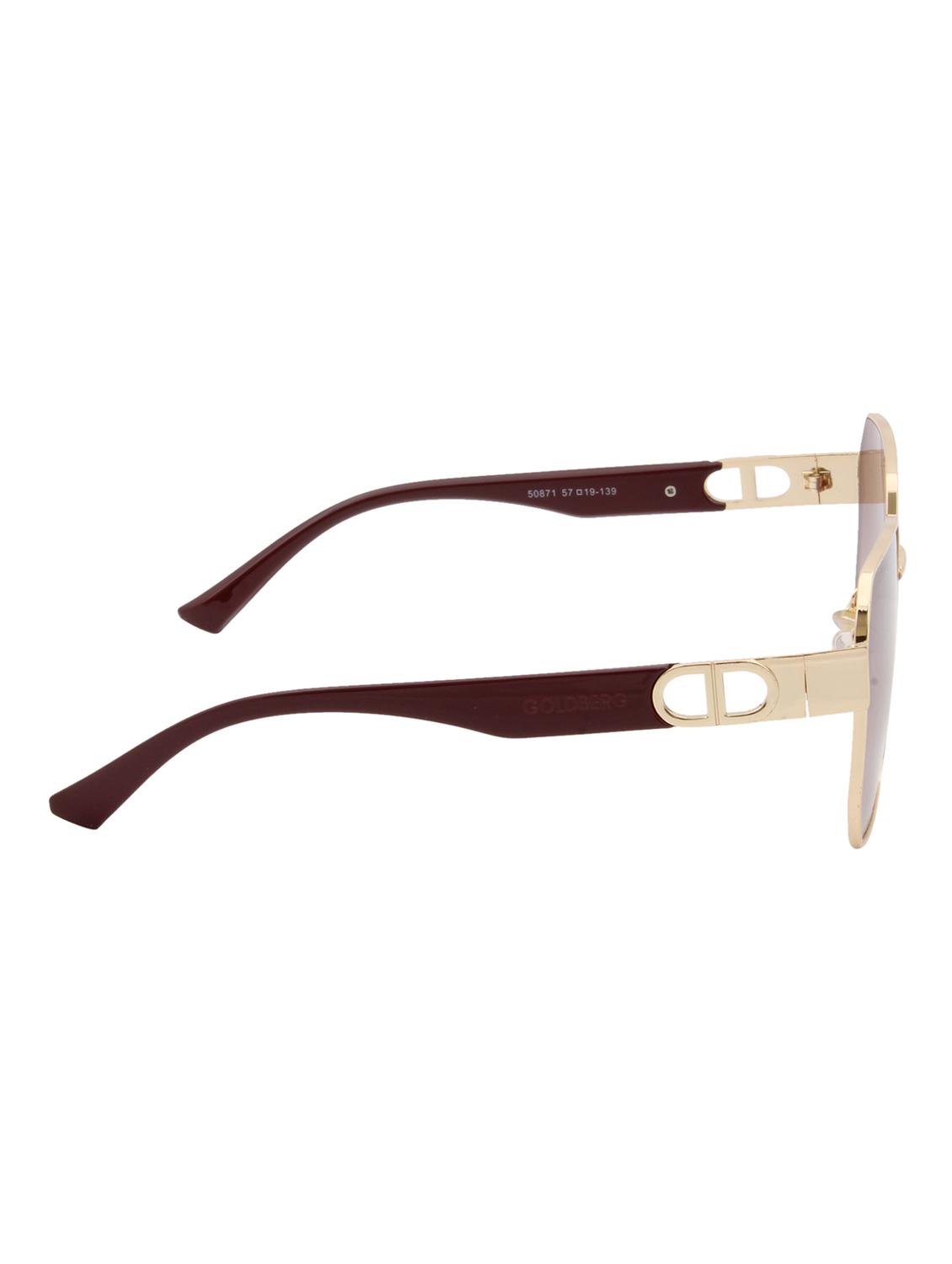 ted smith unisex candy green premium metal sunglasses with polarized lenses. - 21998715 - Standard Image - 3
