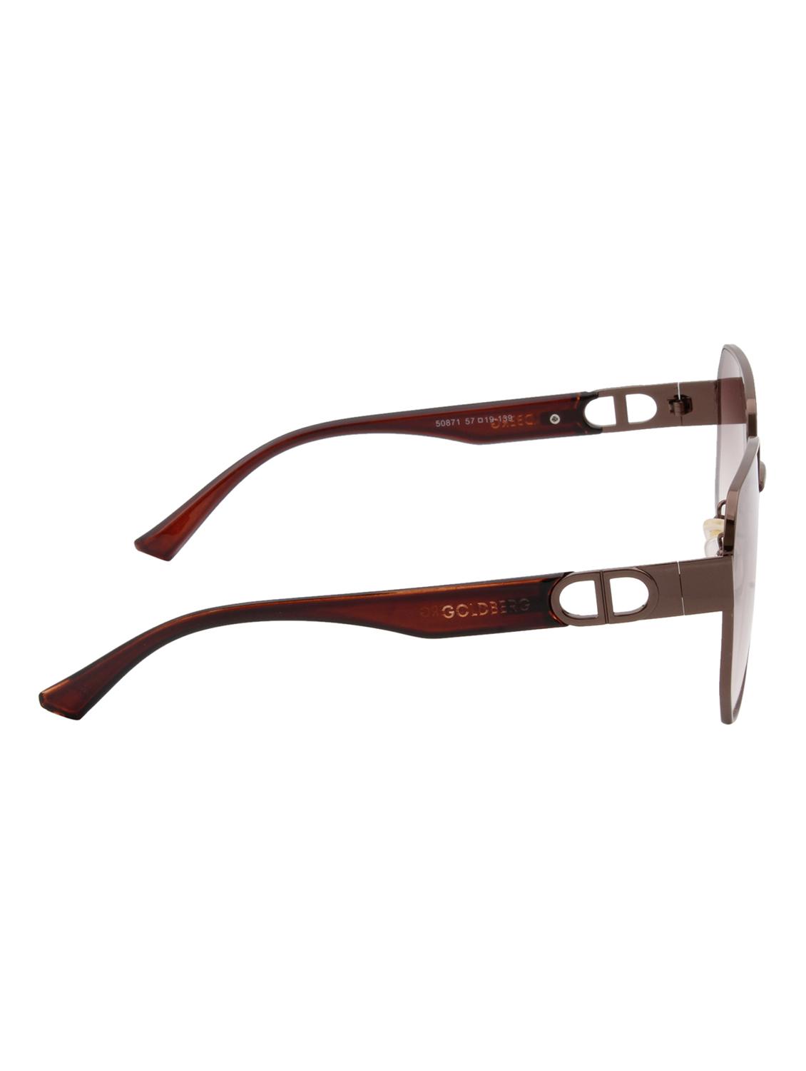 ted smith unisex pink premium metal sunglasses with polarized lenses. - 21998716 - Standard Image - 3
