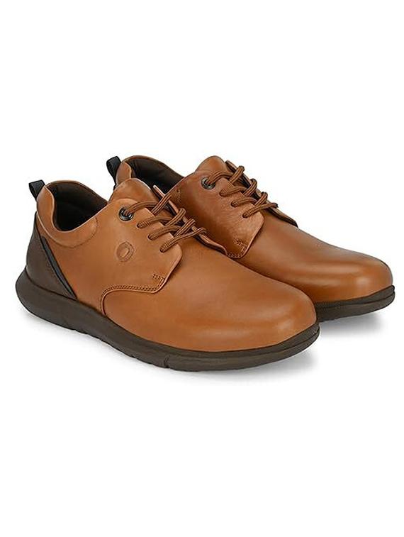 egroose men's 0 gravity genuine leather premium quality derby - 21998750 -  Zoom Image - 0