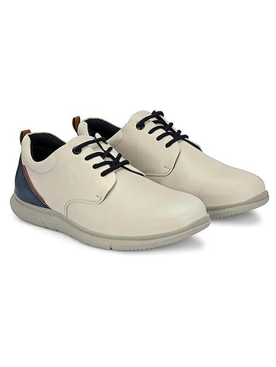 men white lace up derby