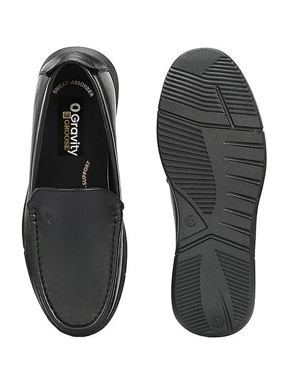 egroose men's 0 gravity genuine leather premium quality loafer shoes - 21998755 - Standard Image - 3