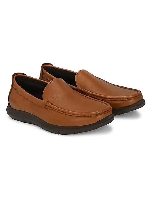 egroose men's 0 gravity genuine leather premium quality loafer shoes