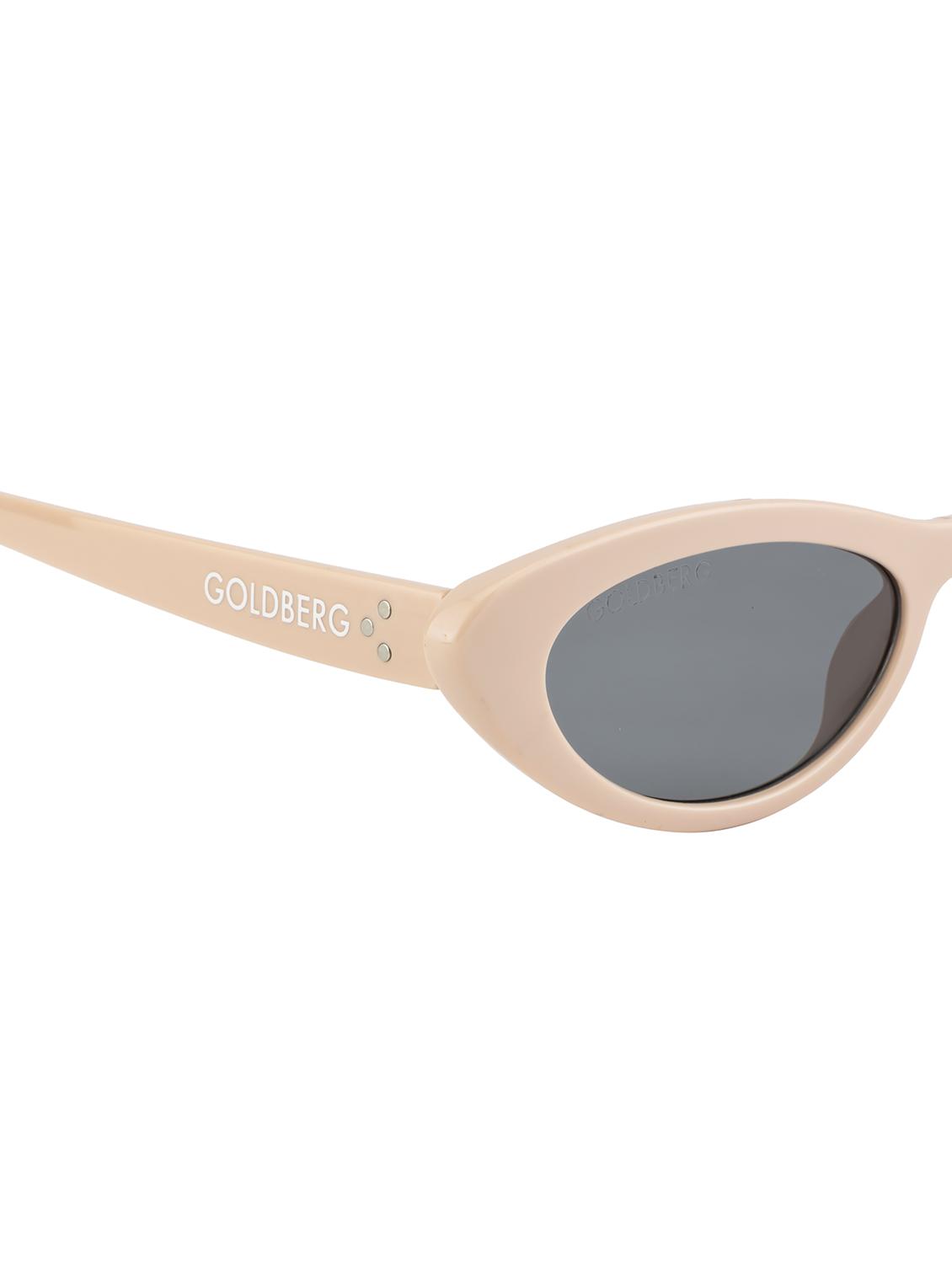 gold berg unisex black lens & white cateye sunglasses with uv protected lens - 21998762 - Standard Image - 3