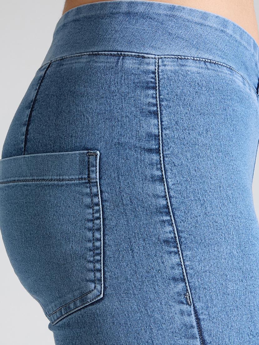 women solid mid rise bootcut jean - 21998827 - Standard Image - 5