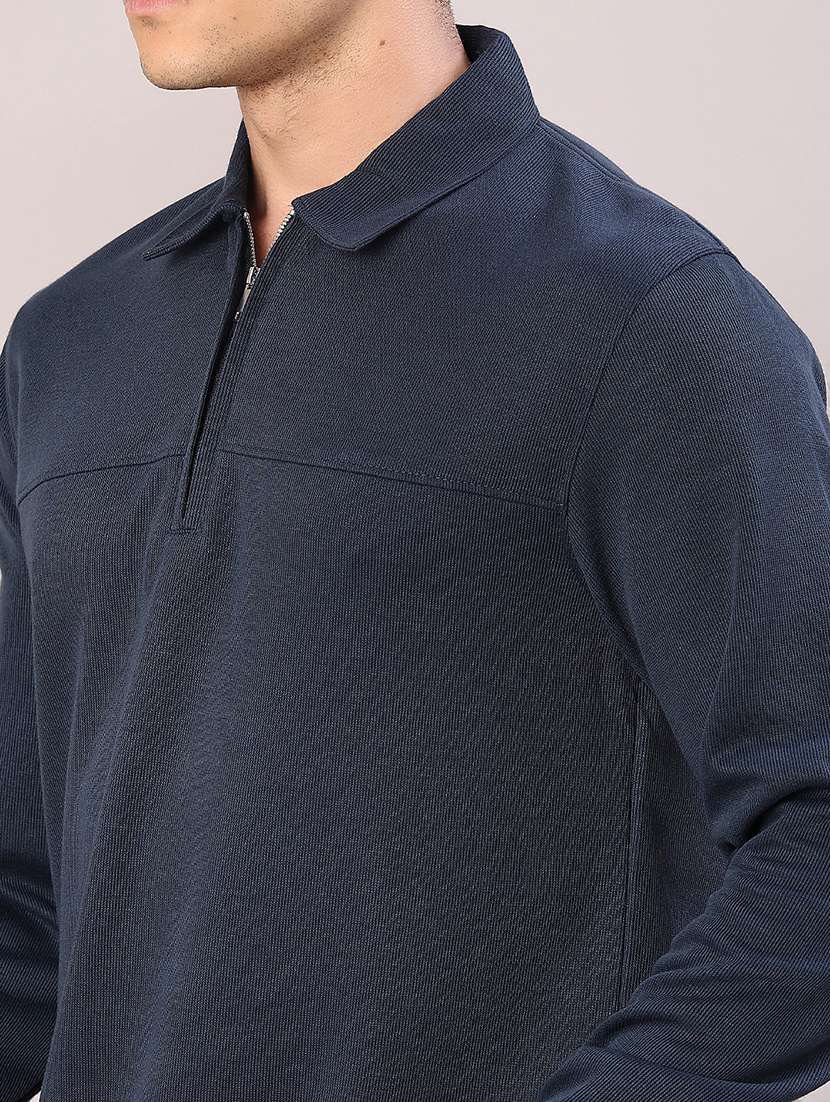 men solid long sleeve regular fit sweatshirt - 21998909 -  Standard Image - 3