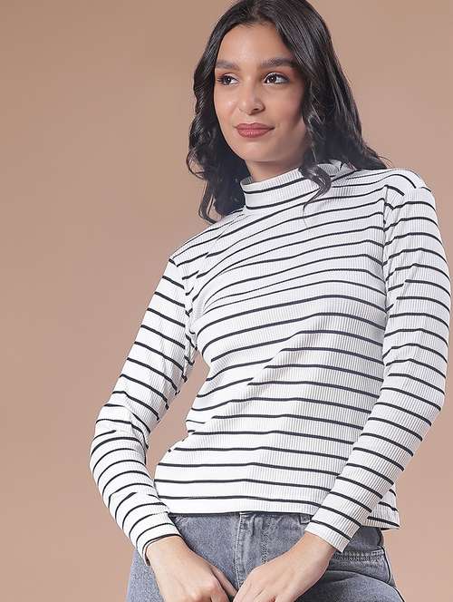 women striped long sleeve t-shirt - 21999163 -  Standard Image - 0