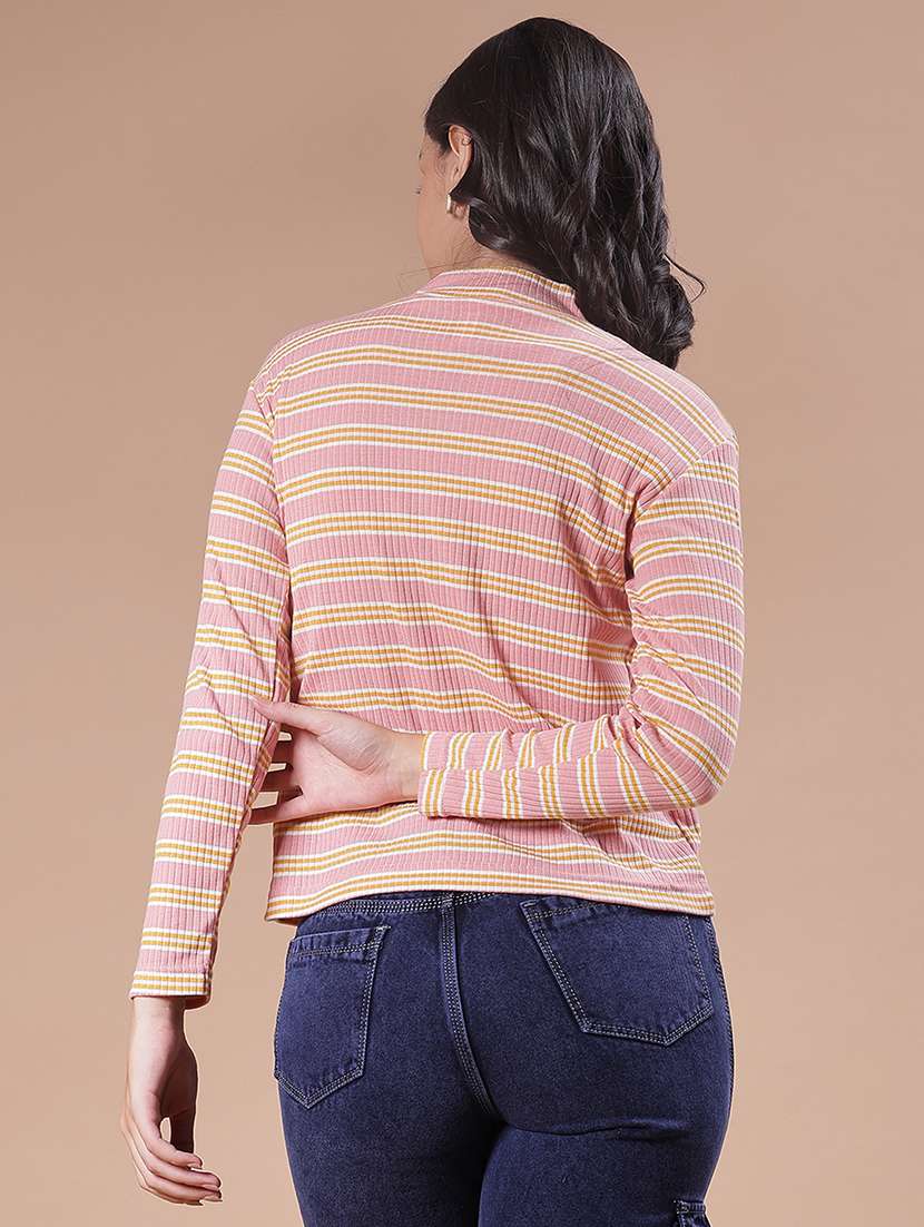 women striped long sleeve t-shirt - 21999164 -  Standard Image - 3