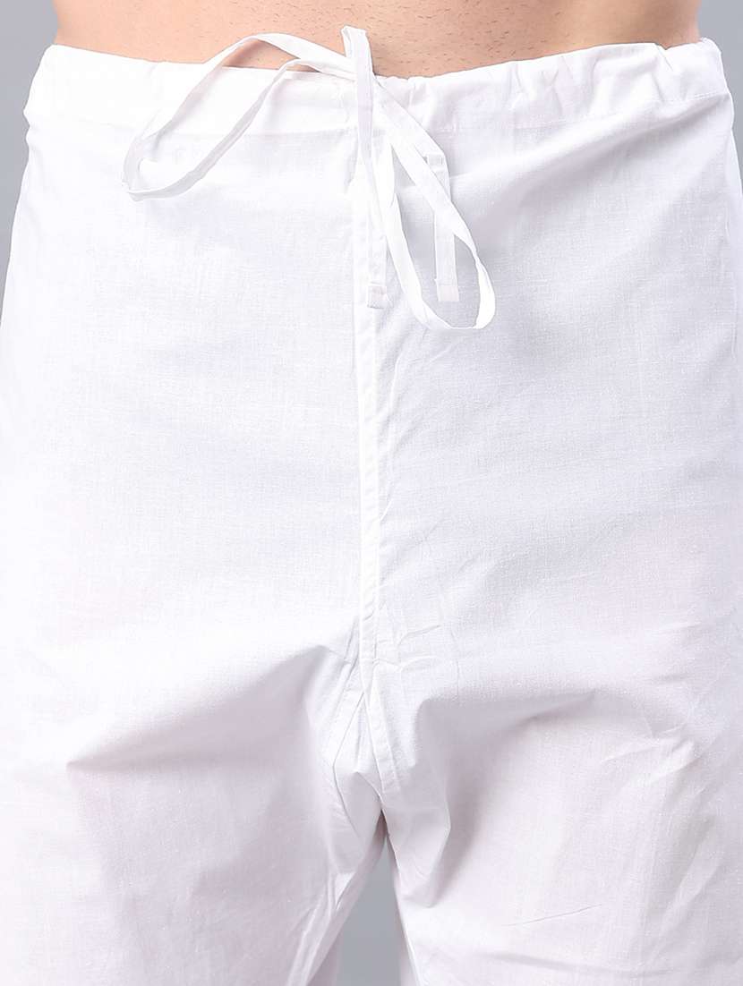 men embroidered long sleeve kurta and pyjama set - 21999365 -  Standard Image - 3